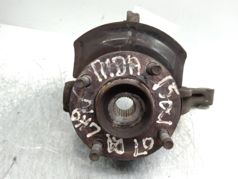 Recambio de mangueta delantera derecha para nissan tiida (c11x/sc11x) visia referencia OEM IAM   