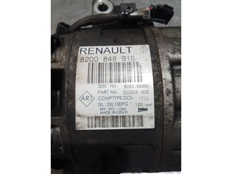 Recambio de compresor aire acondicionado para renault trafic iii furgoneta (fg_) 1.6 dci 95 (fgmj, fgmr) referencia OEM IAM 8200