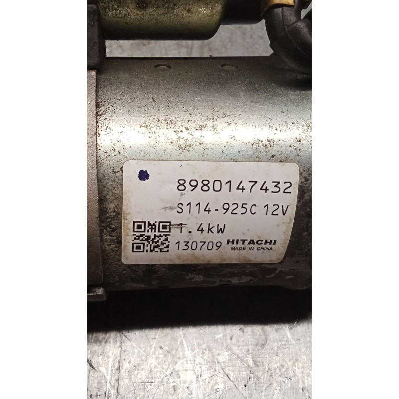 Recambio de motor arranque para opel meriva b monospace (s10) 1.7 cdti (75) referencia OEM IAM 8980147432  10