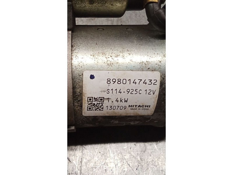 Recambio de motor arranque para opel meriva b monospace (s10) 1.7 cdti (75) referencia OEM IAM 8980147432  10
