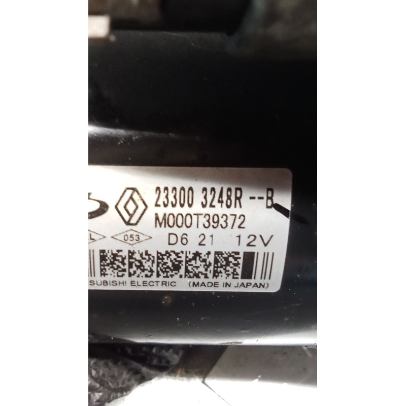 Recambio de motor arranque para renault trafic iii furgoneta (fg_) 1.6 dci 95 (fgmj, fgmr) referencia OEM IAM 233003248R M000T39