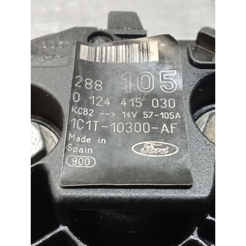 Recambio de alternador para ford transit furgoneta (fa_ _) 2.0 di (fae_, faf_, fag_) referencia OEM IAM 1C1T10300AF 0124415030 0