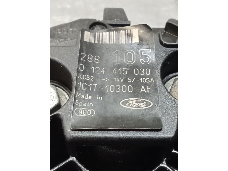 Recambio de alternador para ford transit furgoneta (fa_ _) 2.0 di (fae_, faf_, fag_) referencia OEM IAM 1C1T10300AF 0124415030 0