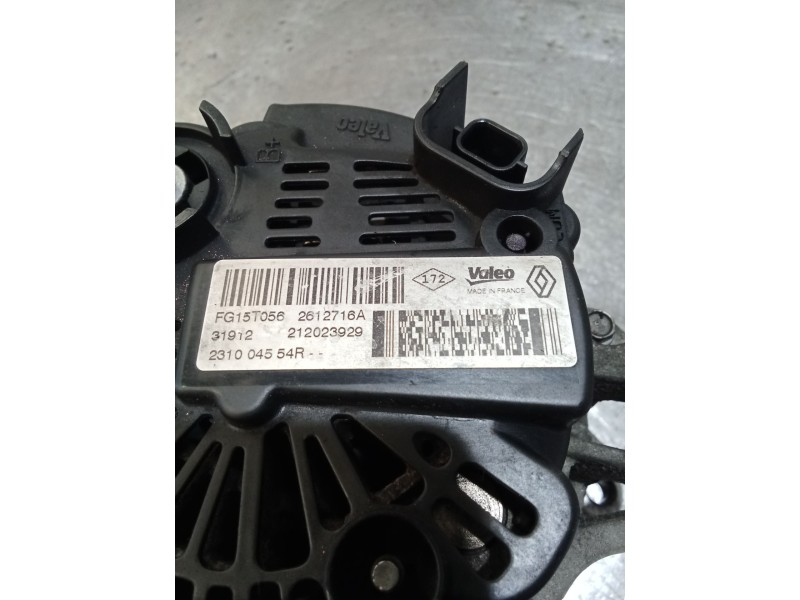 Recambio de alternador para renault scénic iii (jz0/1_) 1.5 dci (jz02, jz0r) referencia OEM IAM 231004554R 2612716A 09