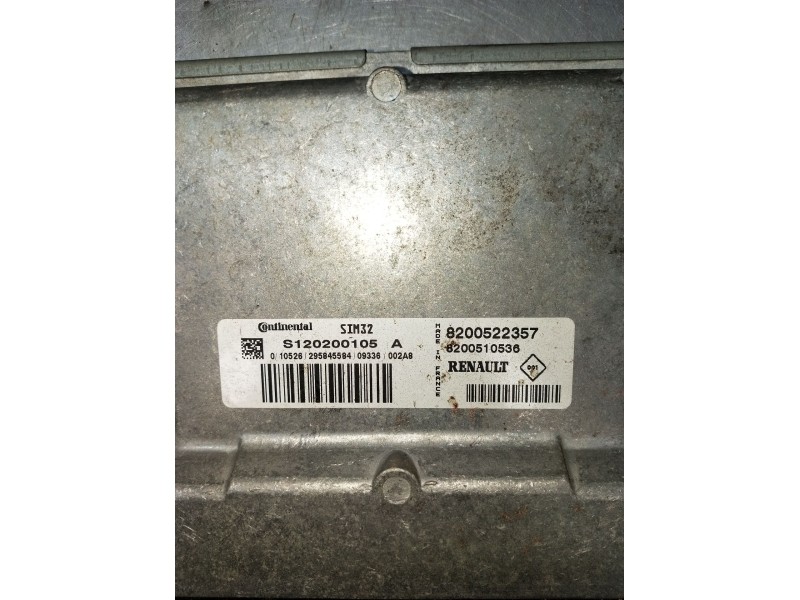 Recambio de centralita motor uce para renault clio iii (br0/1, cr0/1) 1.2 16v (br02, br0j, br11, cr02, cr0j, cr11) referencia OE