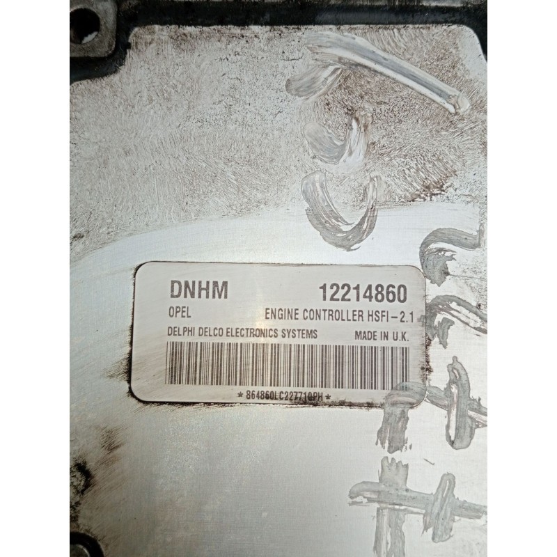 Recambio de centralita motor uce para opel astra g hatchback (t98) 1.6 (f08, f48) referencia OEM IAM 12214860 864860LC227710PH 