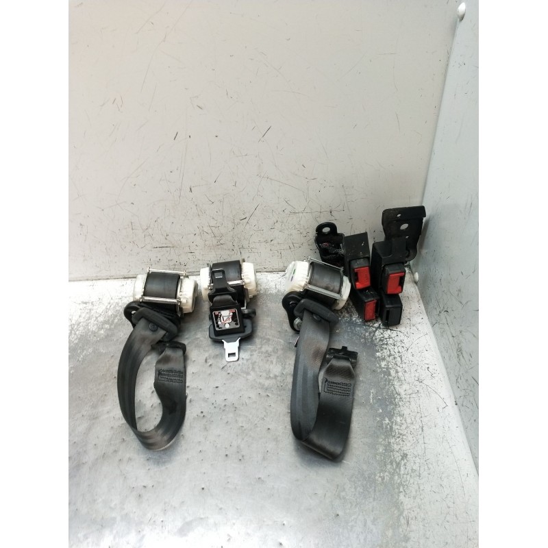 Recambio de juego cinturones trasero para renault clio iii (br0/1, cr0/1) 1.2 16v (br02, br0j, br11, cr02, cr0j, cr11) referenci