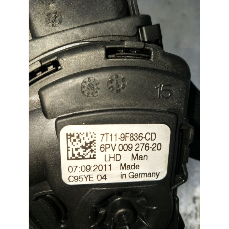 Recambio de potenciometro pedal para ford tourneo connect 1.8 tdci /tddi /di referencia OEM IAM 6PV00927620 7T119F836CD 2008