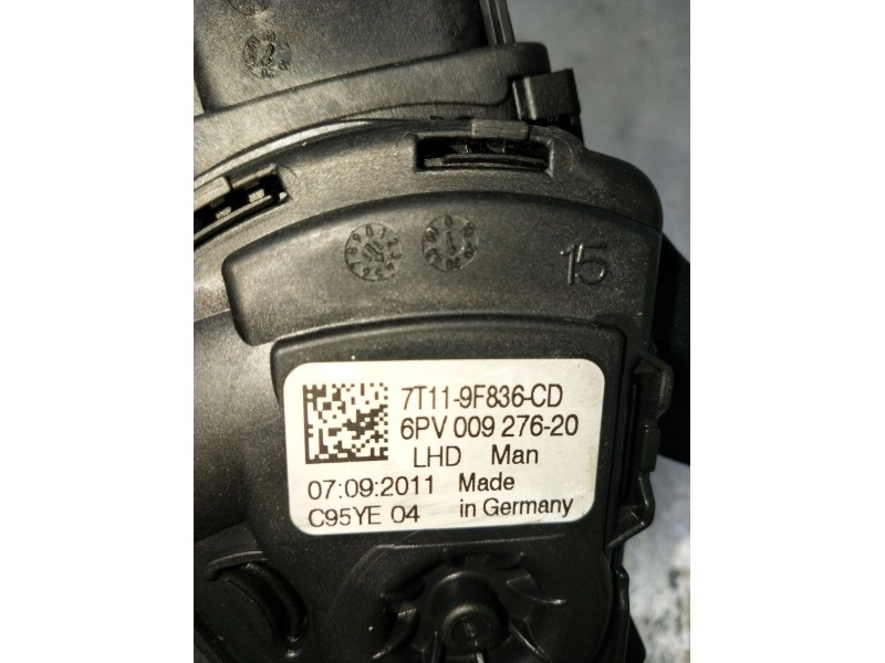 Recambio de potenciometro pedal para ford tourneo connect 1.8 tdci /tddi /di referencia OEM IAM 6PV00927620 7T119F836CD 2008