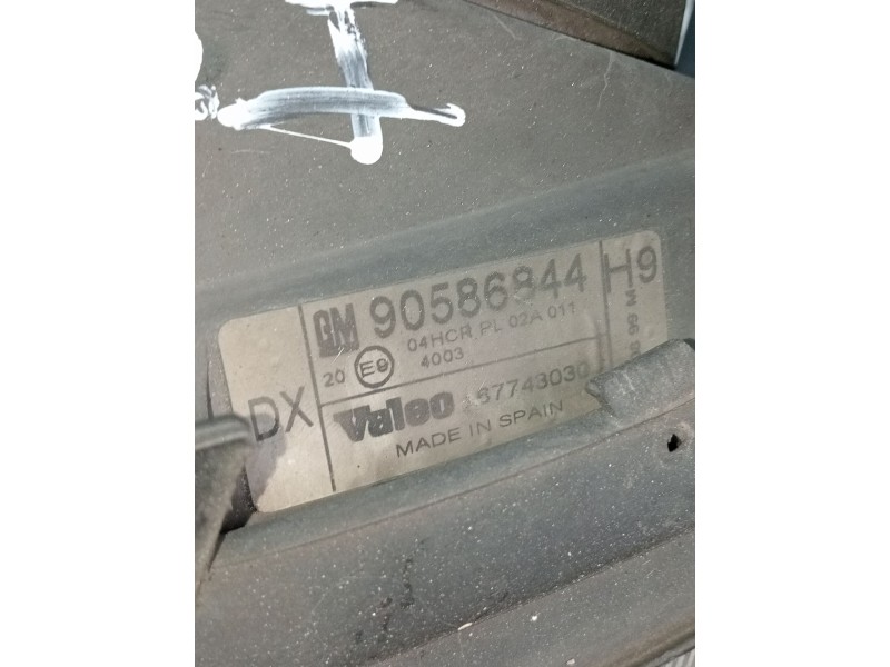 Recambio de faro izquierdo para opel vectra b (j96) 2.0 dti 16v (f19) referencia OEM IAM 90586844 67743030 