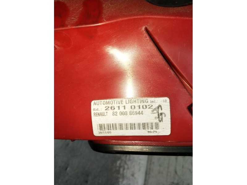 Recambio de piloto trasero izquierdo para renault clio iii (br0/1, cr0/1) 1.2 16v (br02, br0j, br11, cr02, cr0j, cr11) referenci