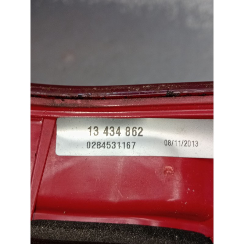 Recambio de piloto trasero derecho interior para opel meriva b monospace (s10) 1.7 cdti (75) referencia OEM IAM 0284531167 13434