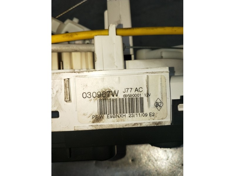 Recambio de mando calefaccion / aire acondicionado para renault clio iii (br0/1, cr0/1) 1.2 16v (br02, br0j, br11, cr02, cr0j, c
