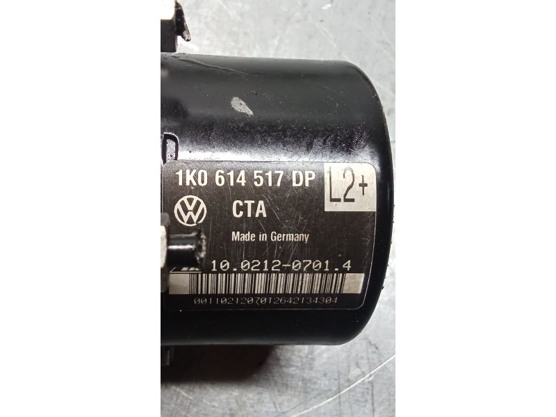 Recambio de abs para seat altea (5p1) 1.2 tsi referencia OEM IAM 1K0907379BL 10061939551 10096103643 1K0614517DP 10021207014