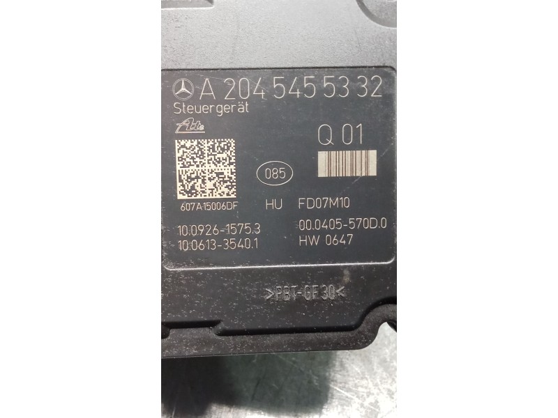 Recambio de abs para mercedes-benz clase c t-model (s204) c 220 cdi (204.208) referencia OEM IAM A2045455332 10092615753 1006133