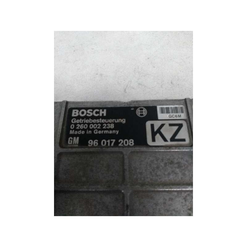 Recambio de centralita cambio automatico para opel senator b 3.0 cat referencia OEM IAM 0260002238 96017208 KZ