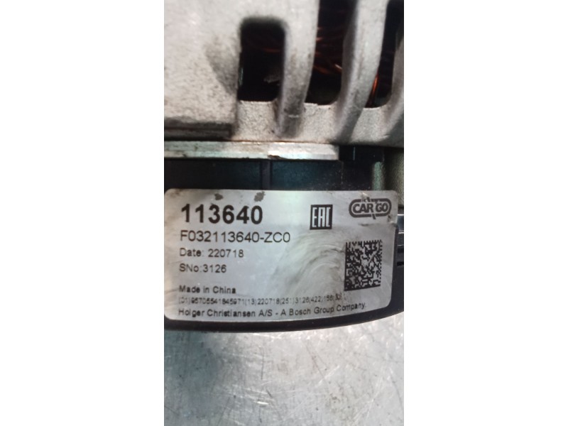 Recambio de alternador para peugeot 308 sw i (4e_, 4h_) 1.6 hdi referencia OEM IAM 113640  07