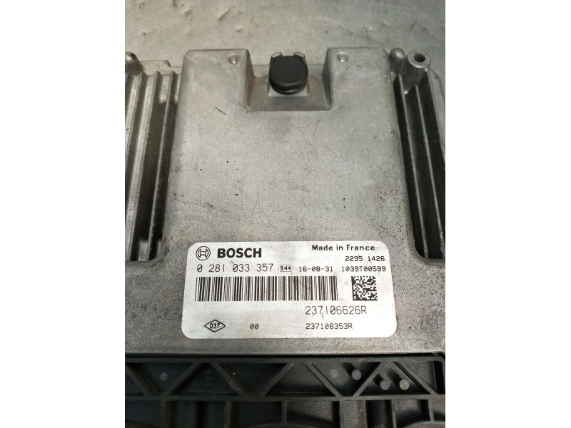 Recambio de centralita motor uce para renault trafic iii furgoneta (fg_) 1.6 dci 95 (fgmj, fgmr) referencia OEM IAM 0281033357 2