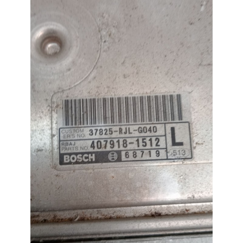 Recambio de centralita motor uce para honda fr-v (be) 2.2 i ctdi (be5) referencia OEM IAM 0281012250 1039S16719 4079181512 2005