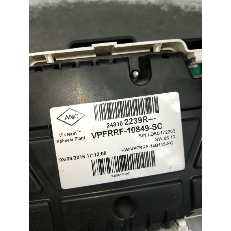 Recambio de cuadro instrumentos para renault trafic iii furgoneta (fg_) 1.6 dci 95 (fgmj, fgmr) referencia OEM IAM 248102239R  2