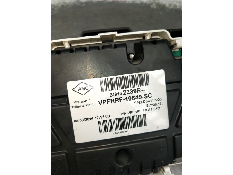 Recambio de cuadro instrumentos para renault trafic iii furgoneta (fg_) 1.6 dci 95 (fgmj, fgmr) referencia OEM IAM 248102239R  2