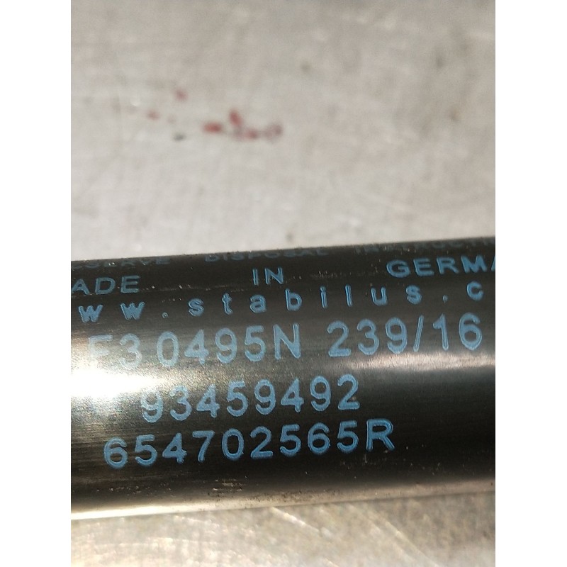 Recambio de amortiguadores capo para renault trafic iii furgoneta (fg_) 1.6 dci 95 (fgmj, fgmr) referencia OEM IAM 93459492  201