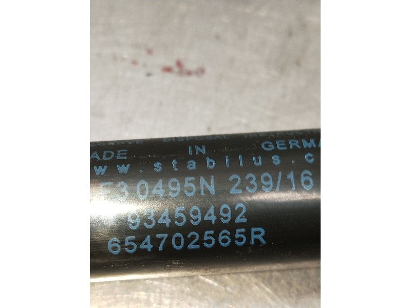 Recambio de amortiguadores capo para renault trafic iii furgoneta (fg_) 1.6 dci 95 (fgmj, fgmr) referencia OEM IAM 93459492  201