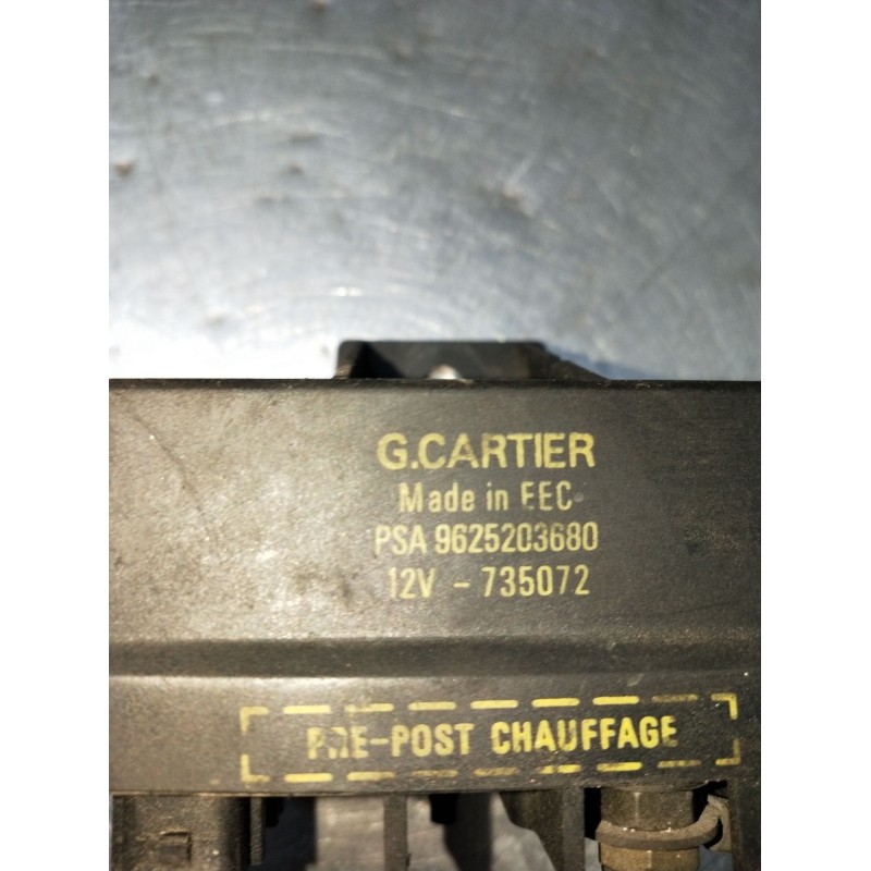 Recambio de caja precalentamiento para peugeot 306 hatchback (7a, 7c, n3, n5) 1.9 dt referencia OEM IAM 9625203680  1997