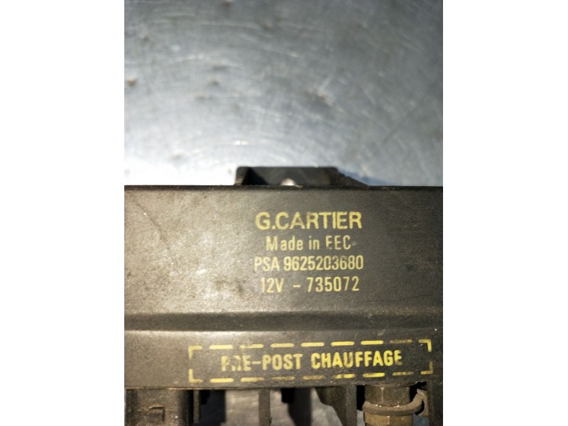 Recambio de caja precalentamiento para peugeot 306 hatchback (7a, 7c, n3, n5) 1.9 dt referencia OEM IAM 9625203680  1997