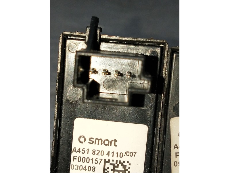 Recambio de mando elevalunas delantero izquierdo para smart fortwo coupé (451) 1.0 (451.331, 451.380) referencia OEM IAM A451820