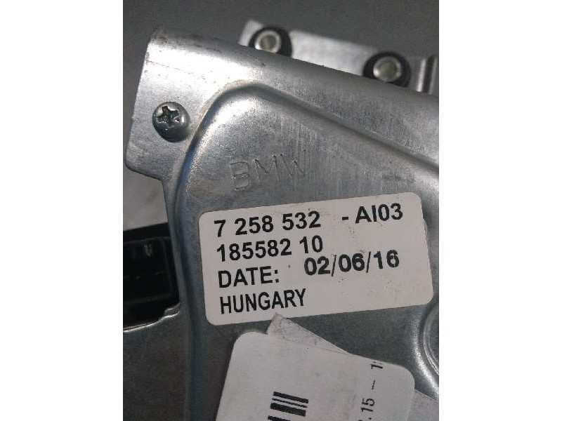 Recambio de motor limpia trasero para bmw serie 1 lim. 5-trg. (f20) 118d referencia OEM IAM 18558210 7258532 67637258532