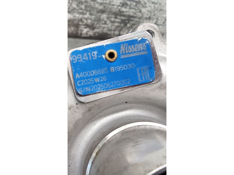Recambio de turbocompresor para renault trafic iii furgoneta (fg_) 1.6 dci 95 (fgmj, fgmr) referencia OEM IAM A40006685 93419 20