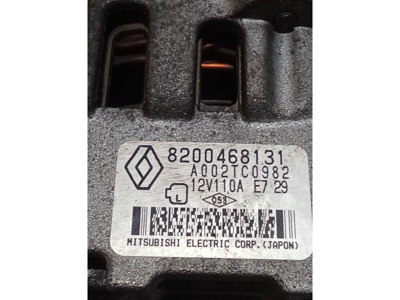 Recambio de alternador para renault clio ii (bb_, cb_) 1.5 dci (b/cb3m) referencia OEM IAM   