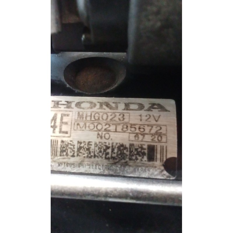 Recambio de motor arranque para honda fr-v (be) 2.2 i ctdi (be5) referencia OEM IAM MHG023 M002T85672 05