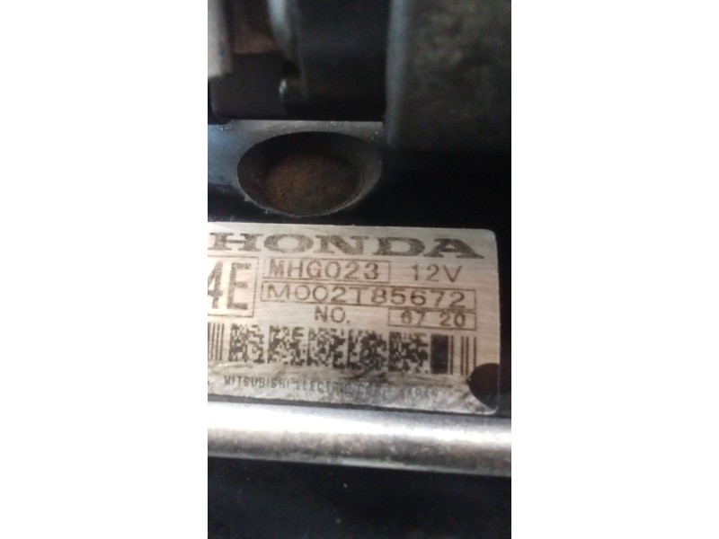 Recambio de motor arranque para honda fr-v (be) 2.2 i ctdi (be5) referencia OEM IAM MHG023 M002T85672 05