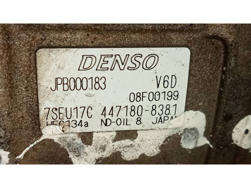 Recambio de compresor aire acondicionado para land rover discovery v6 td s referencia OEM IAM 4471808381  