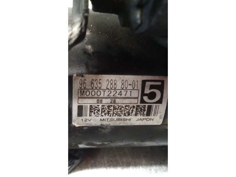 Recambio de motor arranque para peugeot 308 sw i (4e_, 4h_) 1.6 hdi referencia OEM IAM 9663528880 M000T22471 07