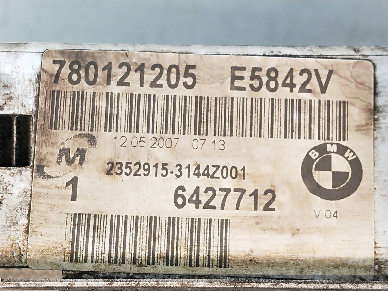 Recambio de radiador agua para bmw serie 3 coupe (e92) 320d referencia OEM IAM 780121205 6427712 E5842V