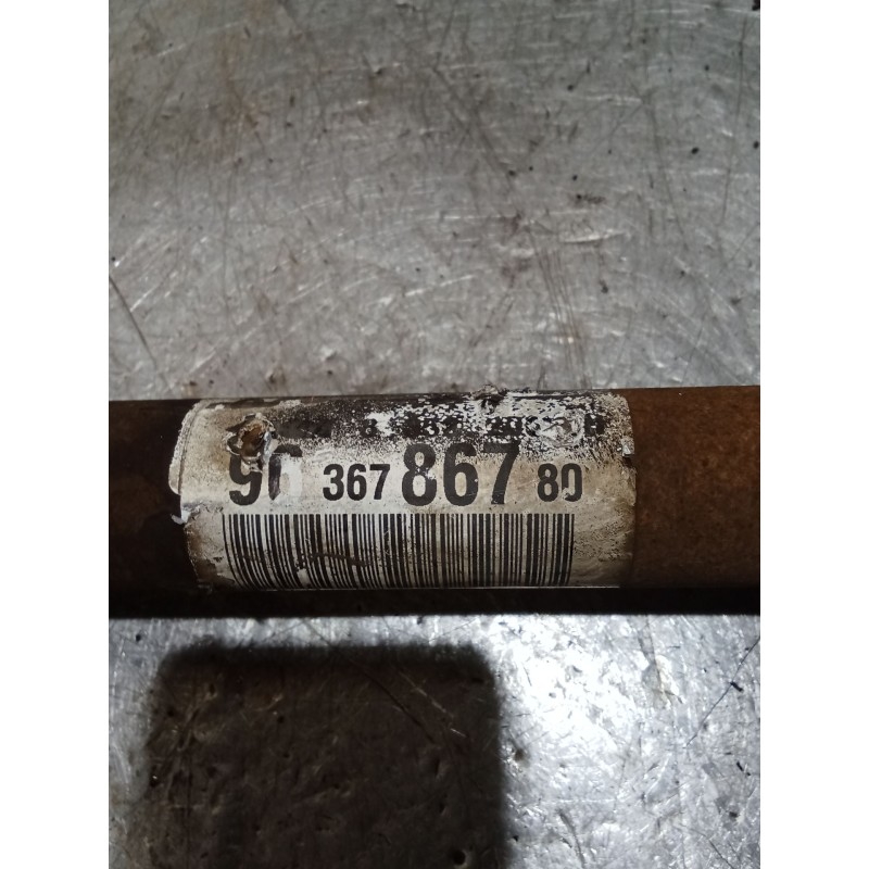 Recambio de transmision delantera izquierda para peugeot 307 (3a/c) 1.6 16v referencia OEM IAM 9636786780  05