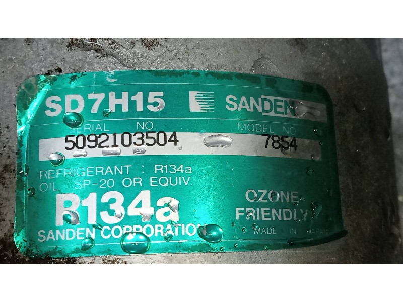 Recambio de compresor aire acondicionado para citroen xantia berlina referencia OEM IAM SD7H157854 7854 