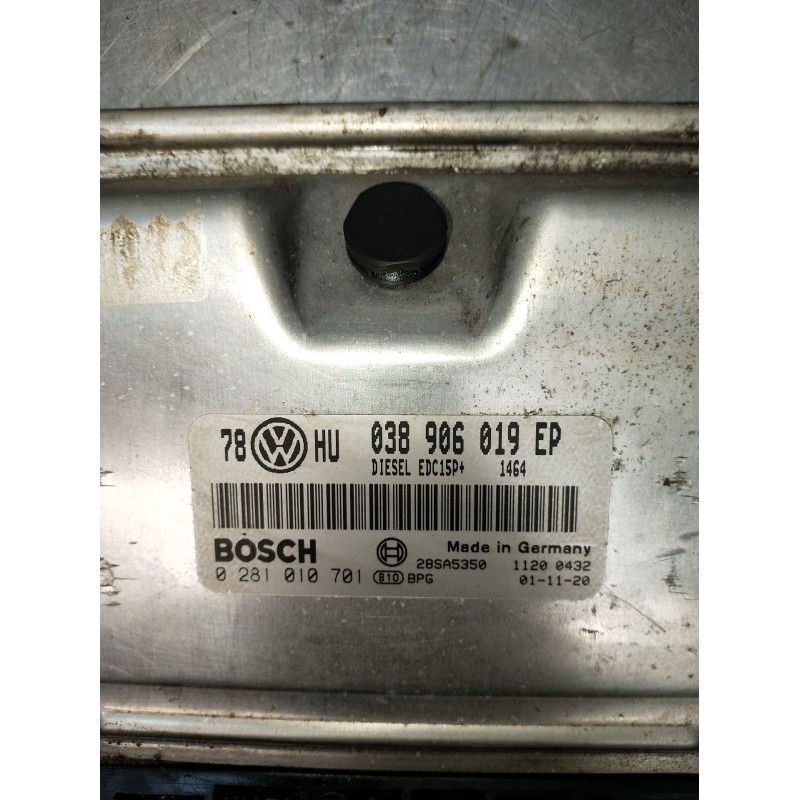 Recambio de centralita motor uce para volkswagen passat b5.5 (3b3) 1.9 tdi 4motion referencia OEM IAM 0281010701 038906019EP EDC
