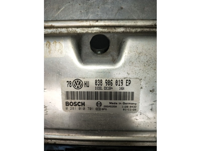 Recambio de centralita motor uce para volkswagen passat b5.5 (3b3) 1.9 tdi 4motion referencia OEM IAM 0281010701 038906019EP EDC