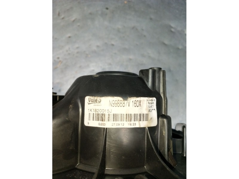 Recambio de motor calefaccion para seat altea (5p1) 1.2 tsi referencia OEM IAM 1K1820015J  2009