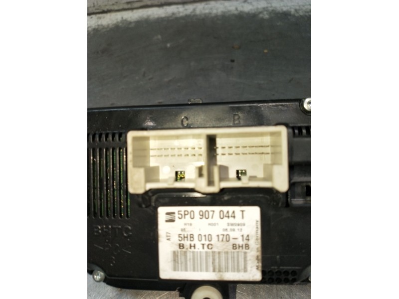 Recambio de mando calefaccion / aire acondicionado para seat altea (5p1) 1.2 tsi referencia OEM IAM 5P0907044T 5HB01017014 2009