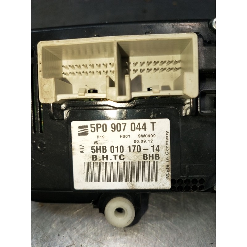 Recambio de mando calefaccion / aire acondicionado para seat altea (5p1) 1.2 tsi referencia OEM IAM 5P0907044T 5HB01017014 2009