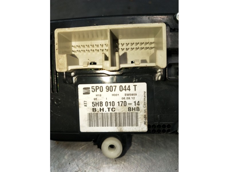 Recambio de mando calefaccion / aire acondicionado para seat altea (5p1) 1.2 tsi referencia OEM IAM 5P0907044T 5HB01017014 2009