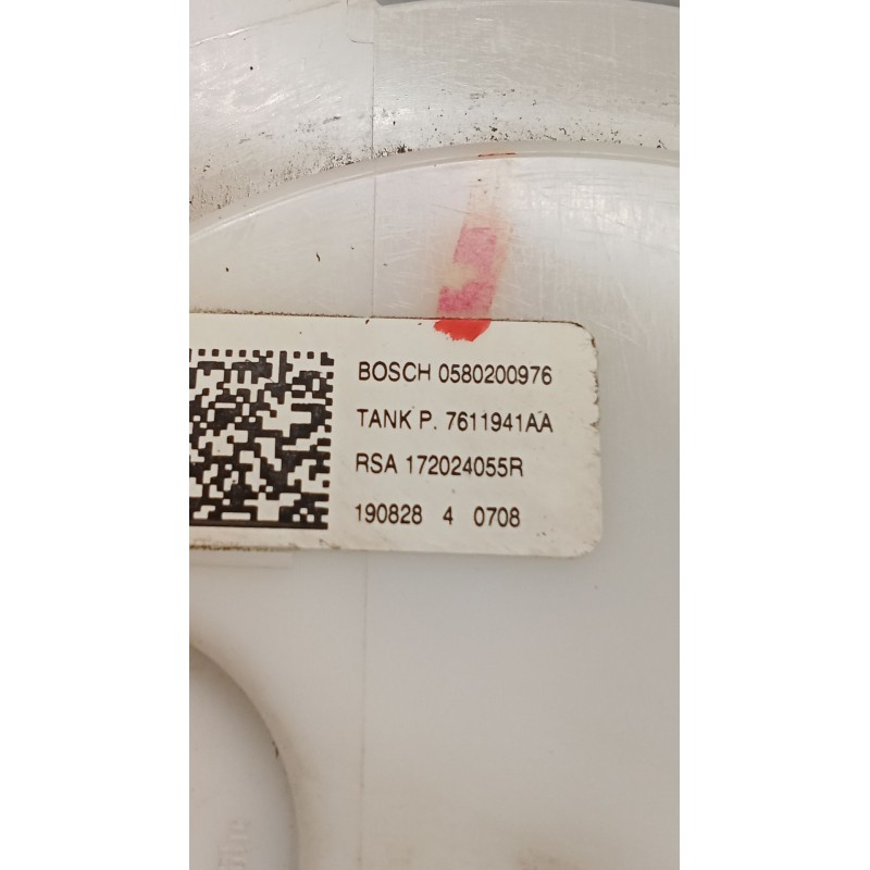 Recambio de bomba combustible para renault megane iv hatchback (b9a/m/n_) 1.3 tce 115 (b9n9) referencia OEM IAM 0580200976 17202