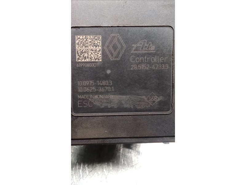 Recambio de abs para renault megane iv hatchback (b9a/m/n_) 1.3 tce 115 (b9n9) referencia OEM IAM 28515242333 476607355R 1002201