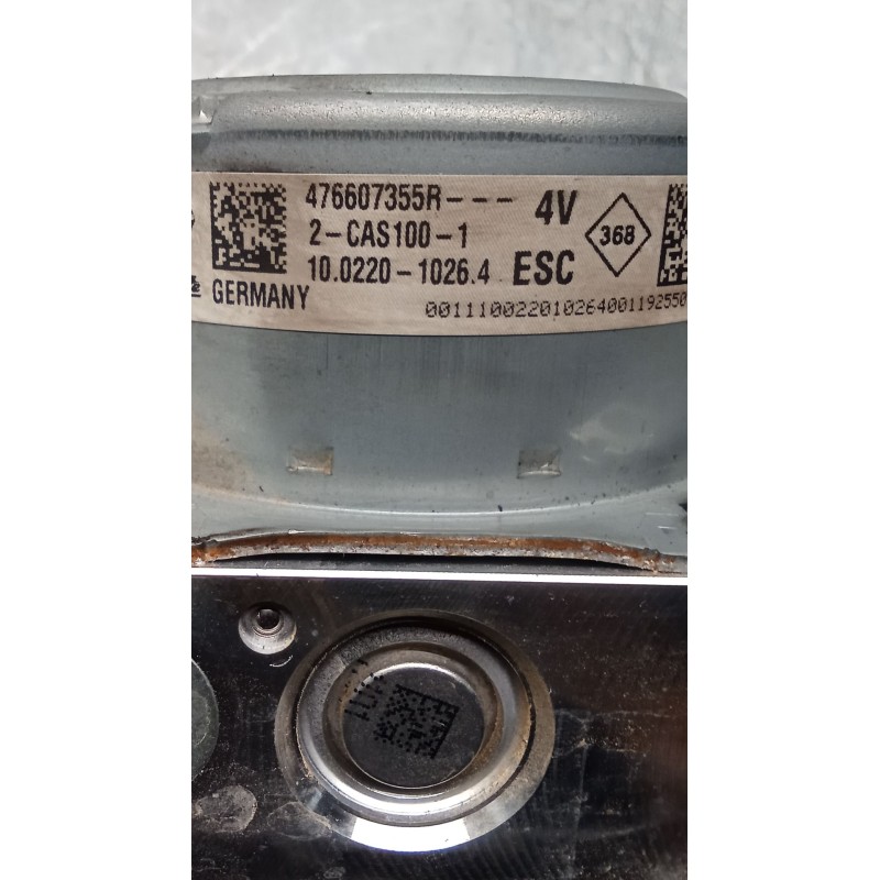 Recambio de abs para renault megane iv hatchback (b9a/m/n_) 1.3 tce 115 (b9n9) referencia OEM IAM 28515242333 476607355R 1002201