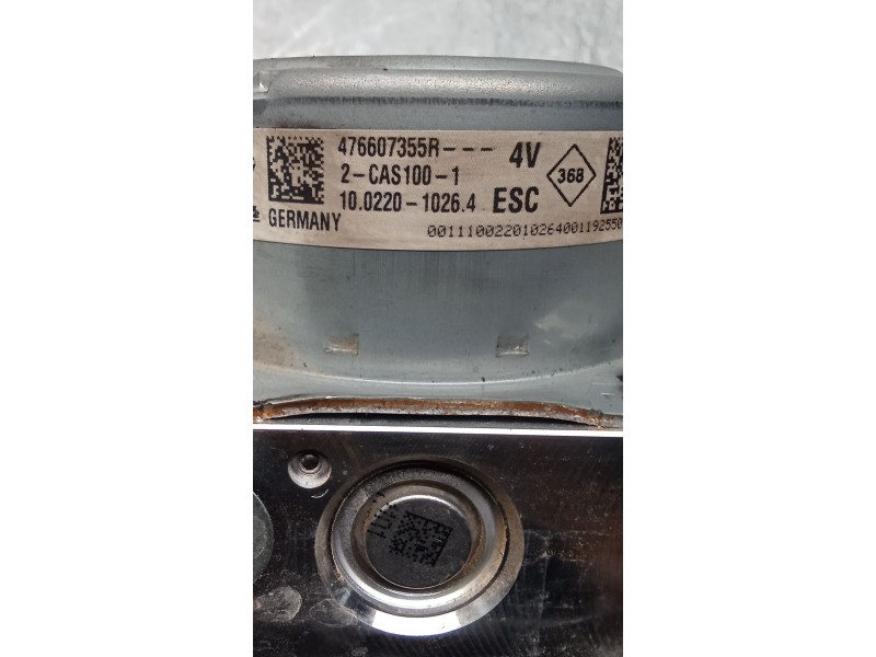 Recambio de abs para renault megane iv hatchback (b9a/m/n_) 1.3 tce 115 (b9n9) referencia OEM IAM 28515242333 476607355R 1002201